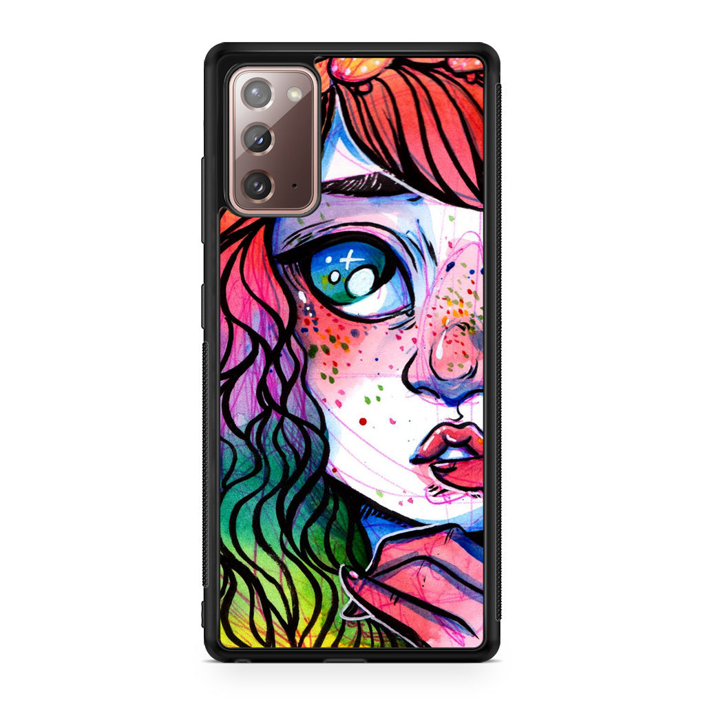 Eyes And Braids Galaxy Note 20 Case