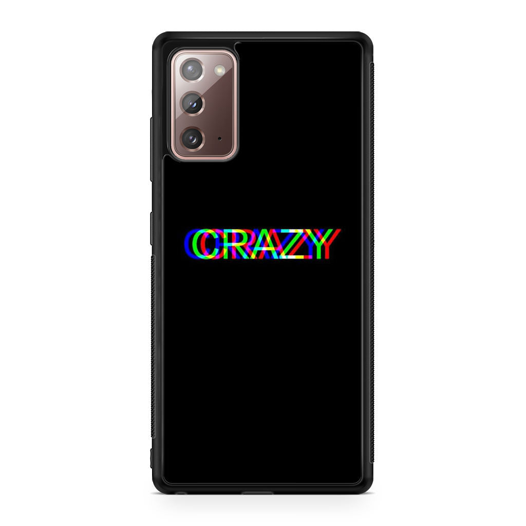 Glitch Crazy Galaxy Note 20 Case