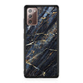 Golden Black Marble Galaxy Note 20 Case
