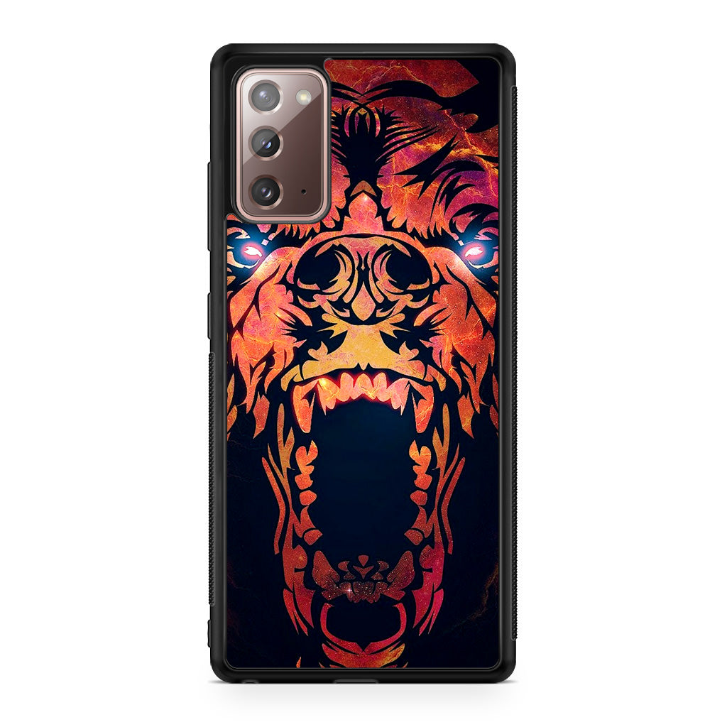 Grizzly Bear Art Galaxy Note 20 Case