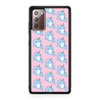 Horned Whales Pattern Galaxy Note 20 Case