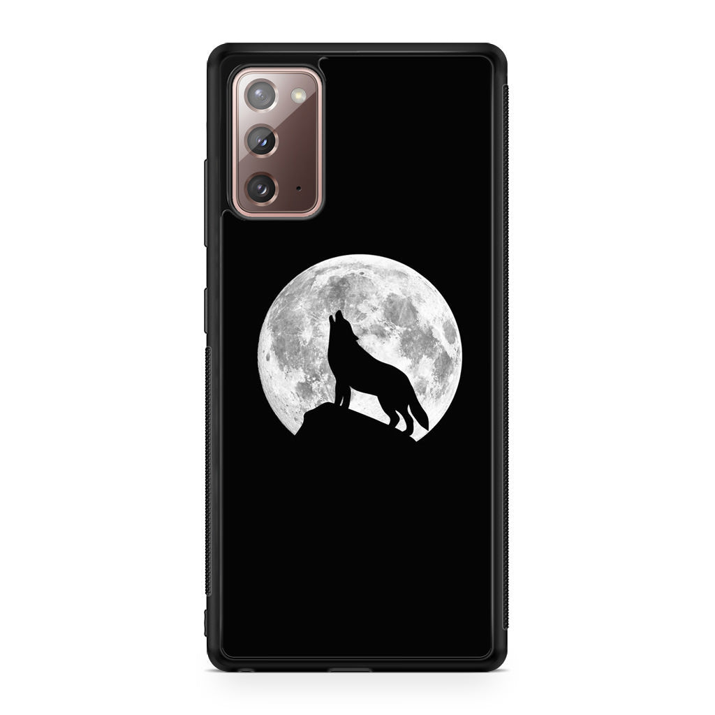 Howling Night Wolves Galaxy Note 20 Case