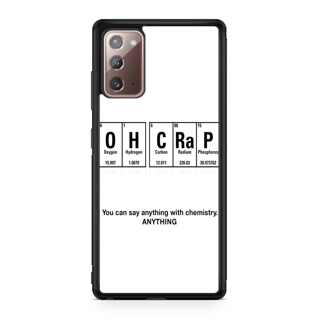 Humor Funny with Chemistry Galaxy Note 20 Case