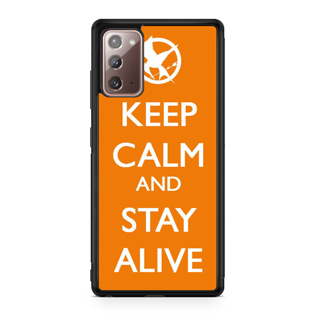 Keep Calm and Stay Alive Galaxy Note 20 Case