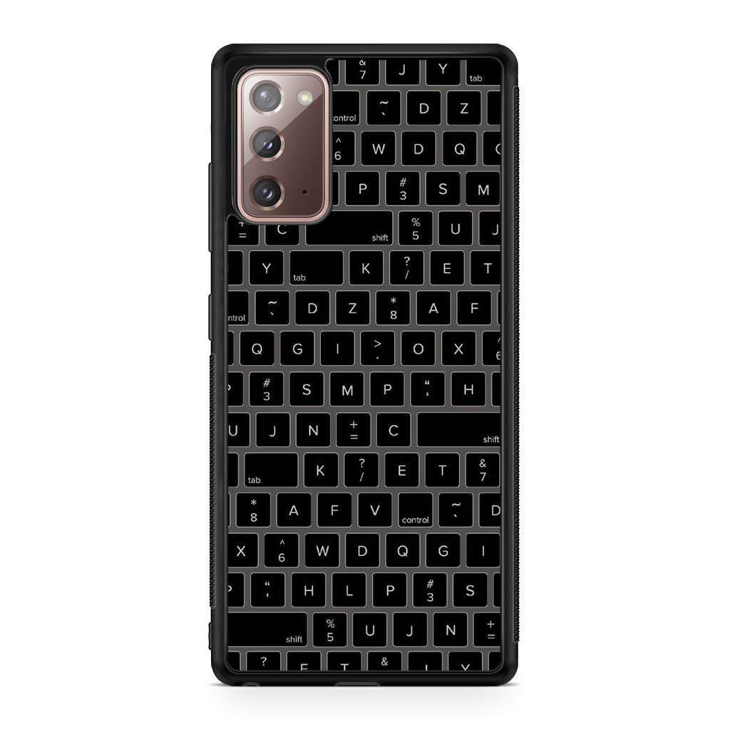 Keyboard Button Galaxy Note 20 Case