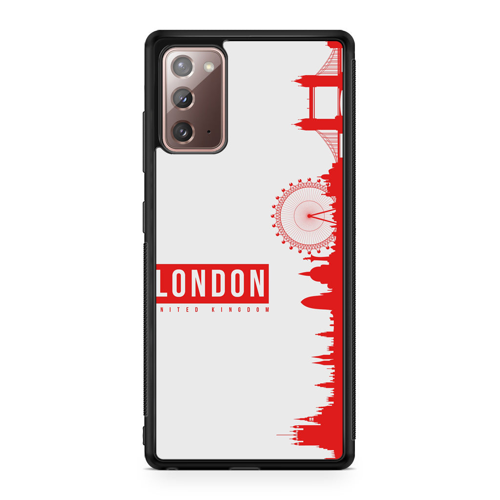 London Vector Galaxy Note 20 Case