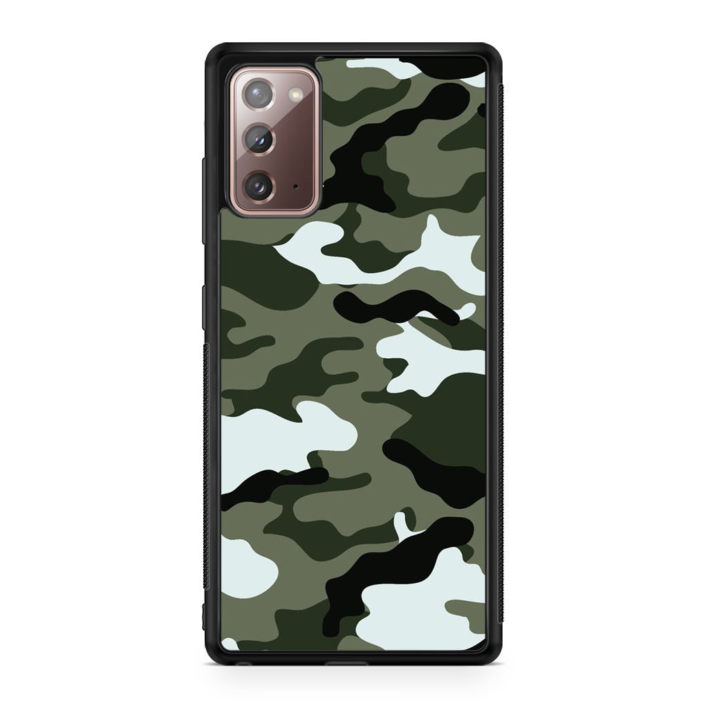 Military Green Camo Galaxy Note 20 Case