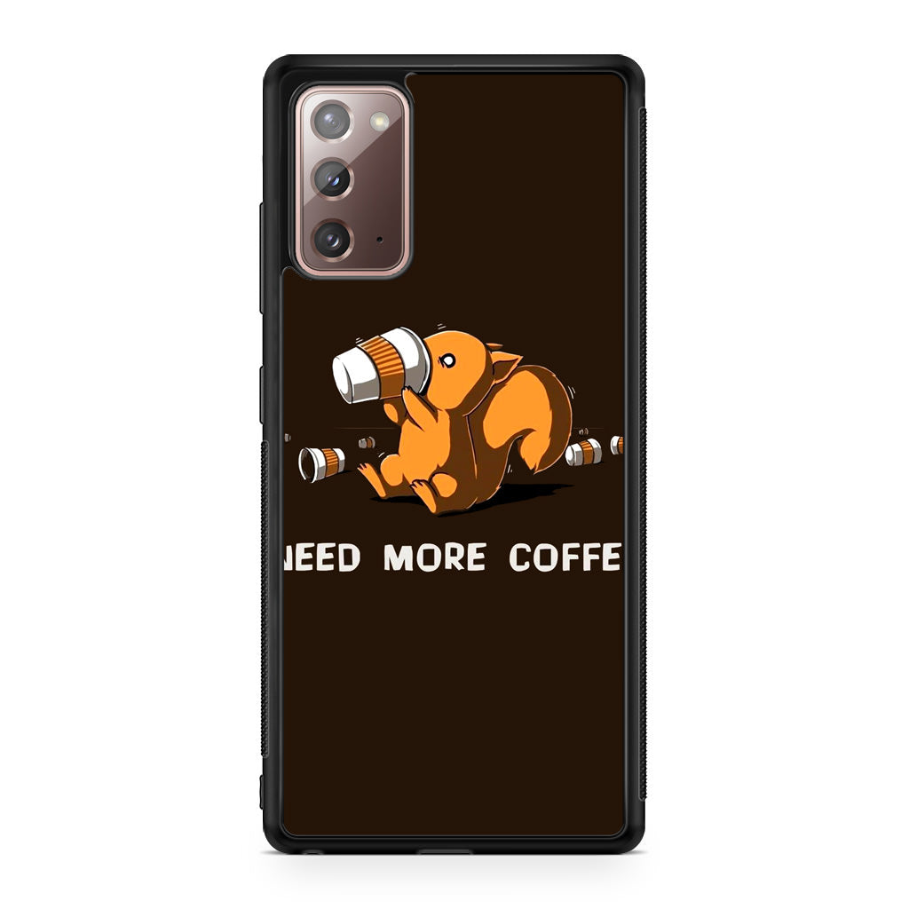 Need More Coffee Programmer Story Galaxy Note 20 Case