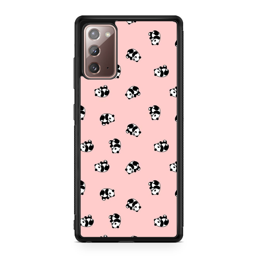 Pandas Pattern Galaxy Note 20 Case