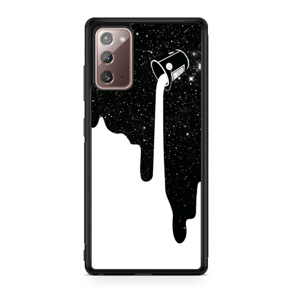 Pouring Milk Into Galaxy Galaxy Note 20 Case