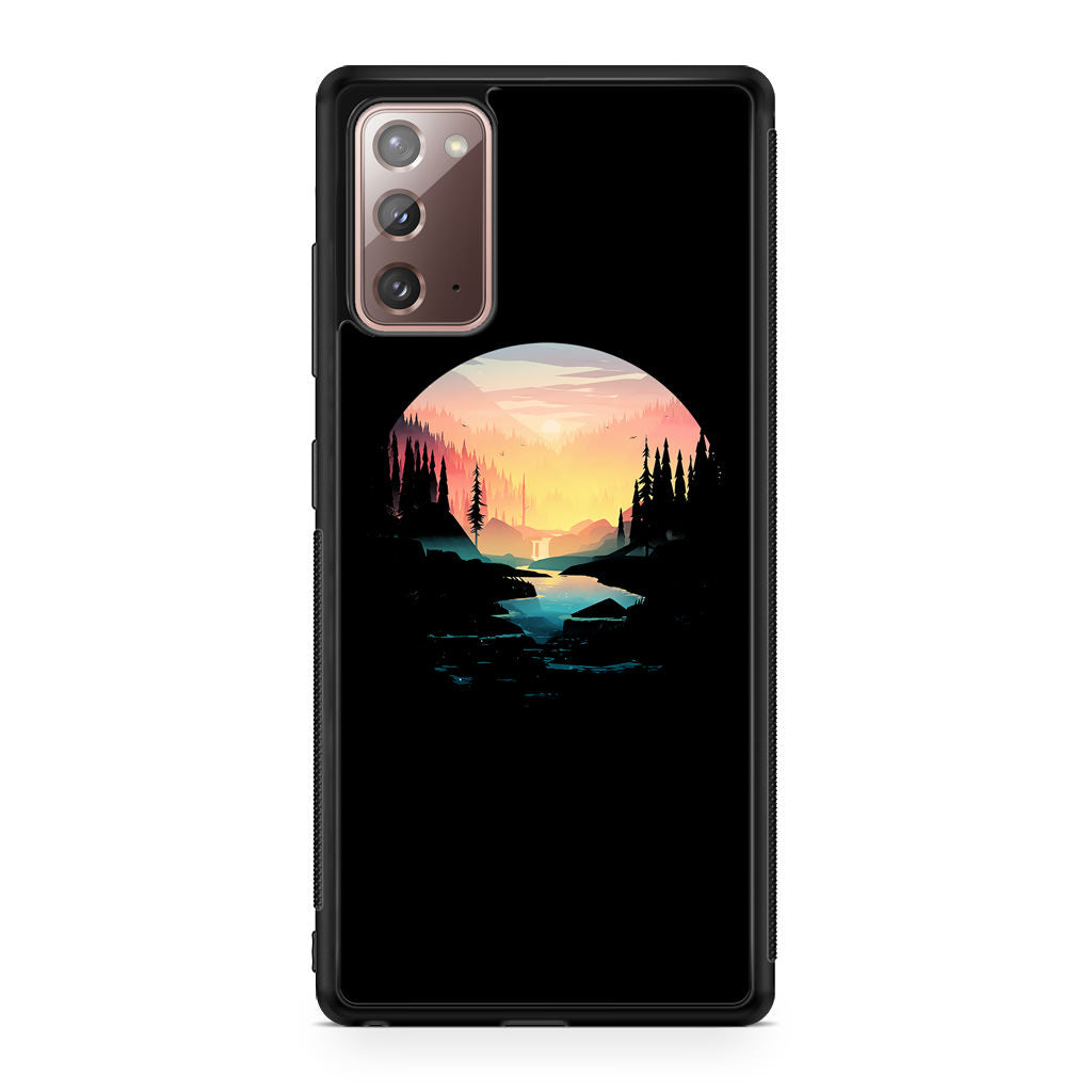 River Path at Dusk Galaxy Note 20 Case