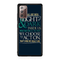 Sirius Black Quotes Galaxy Note 20 Case