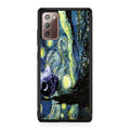 Skellington on a Starry Night Galaxy Note 20 Case