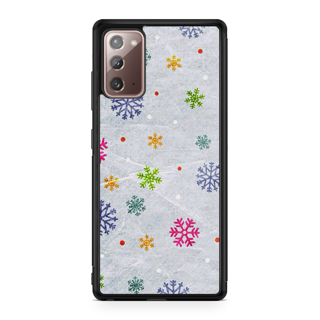 Snowflake Galaxy Note 20 Case