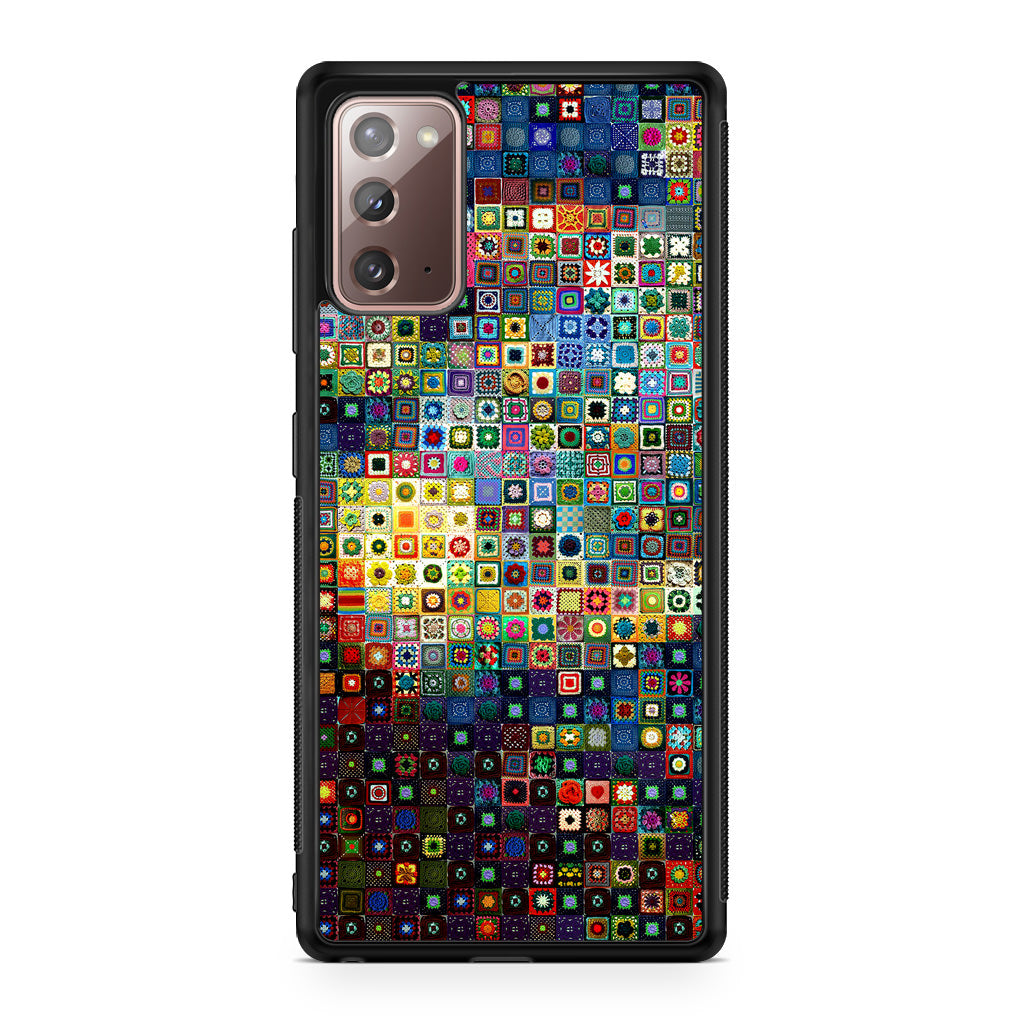 Starry Night Tiles Galaxy Note 20 Case