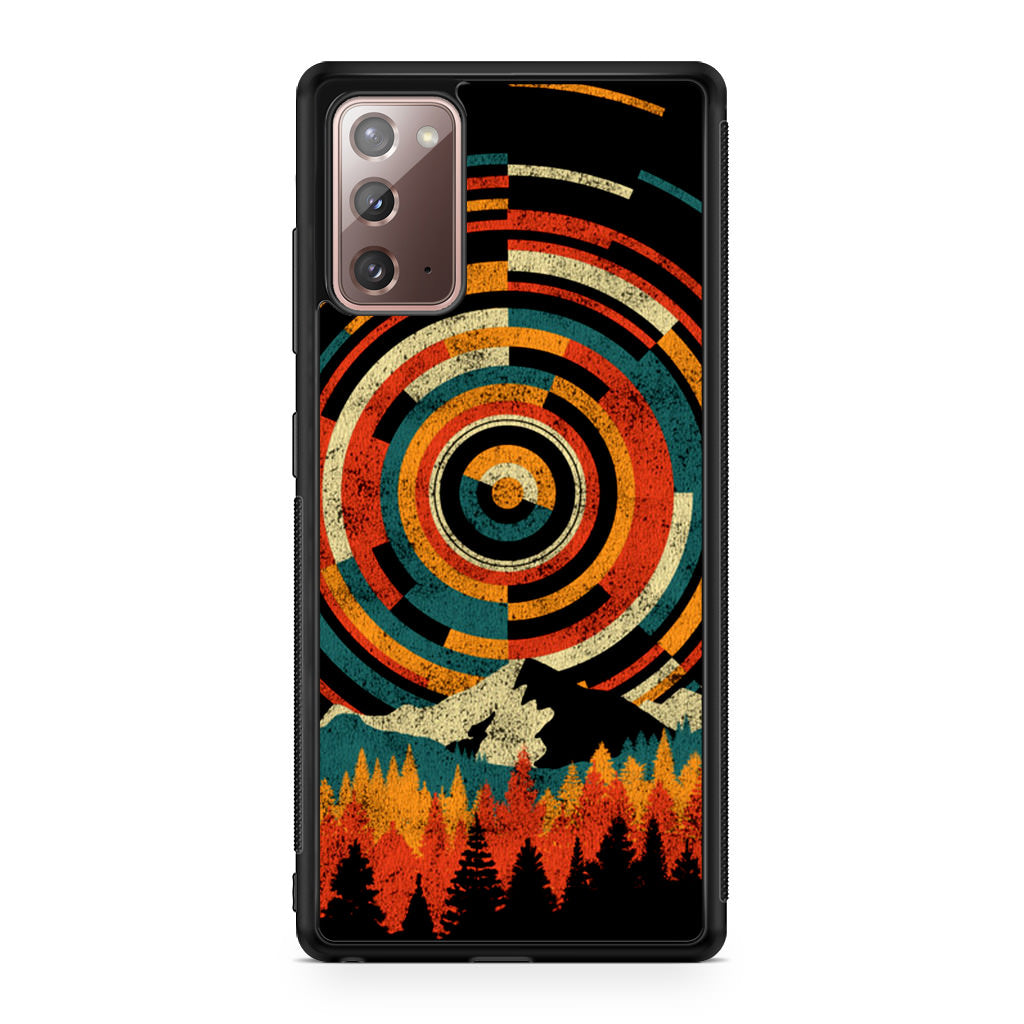 The Geometry Of Sunrise Galaxy Note 20 Case