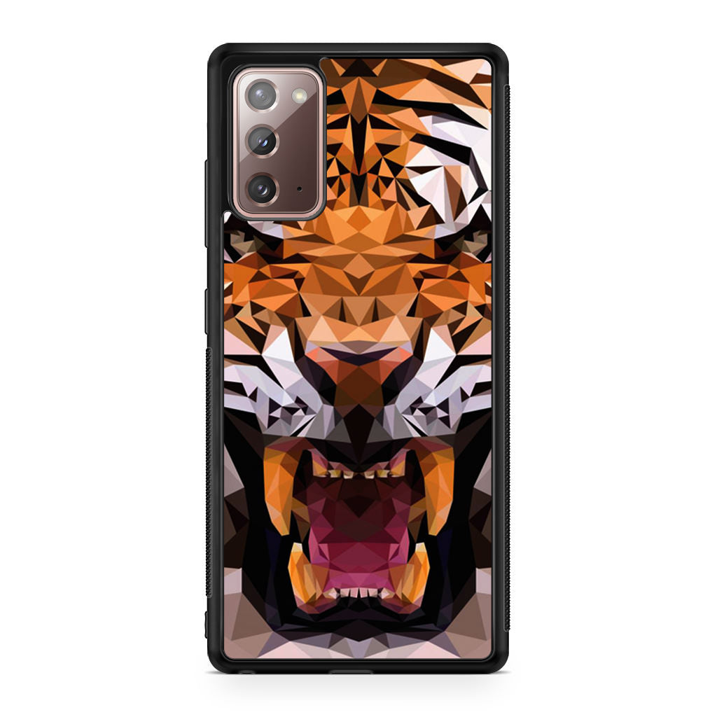 Tiger Polygon Galaxy Note 20 Case