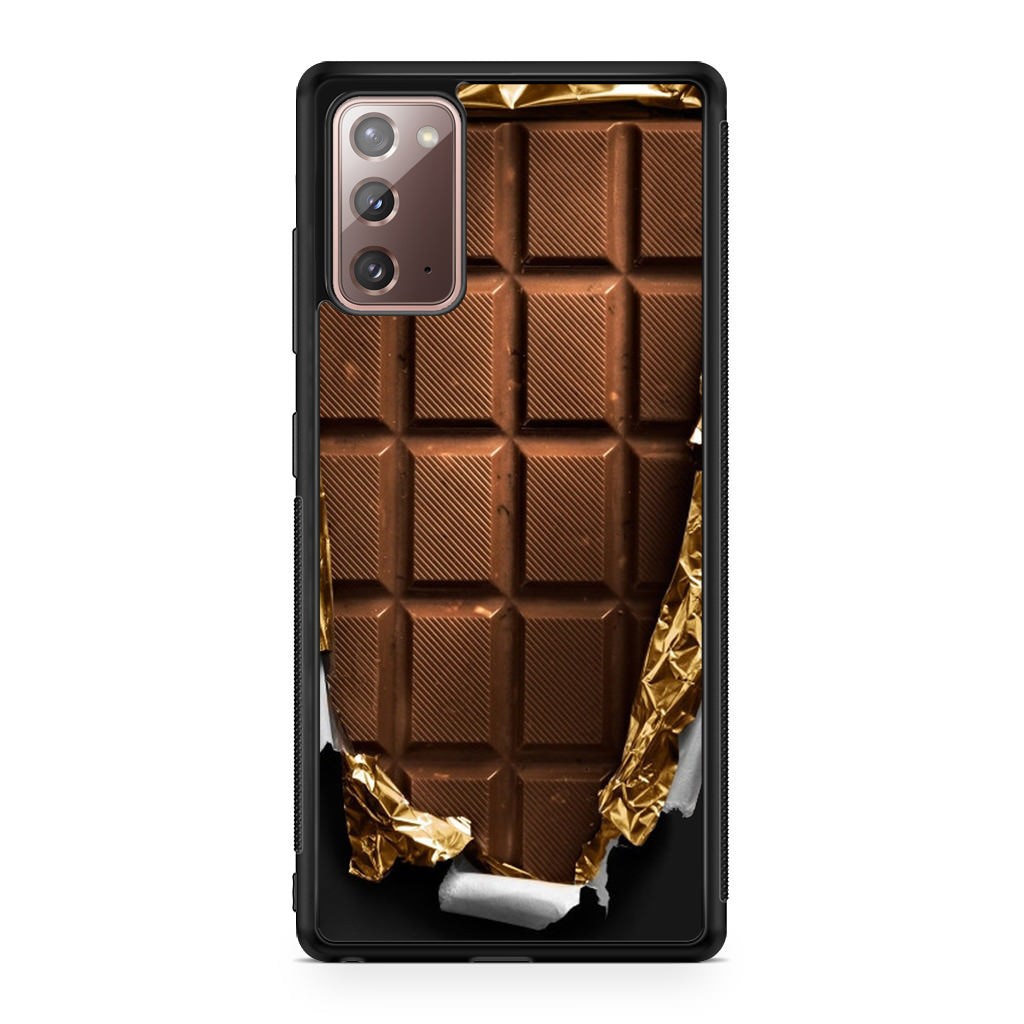 Unwrapped Chocolate Bar Galaxy Note 20 Case