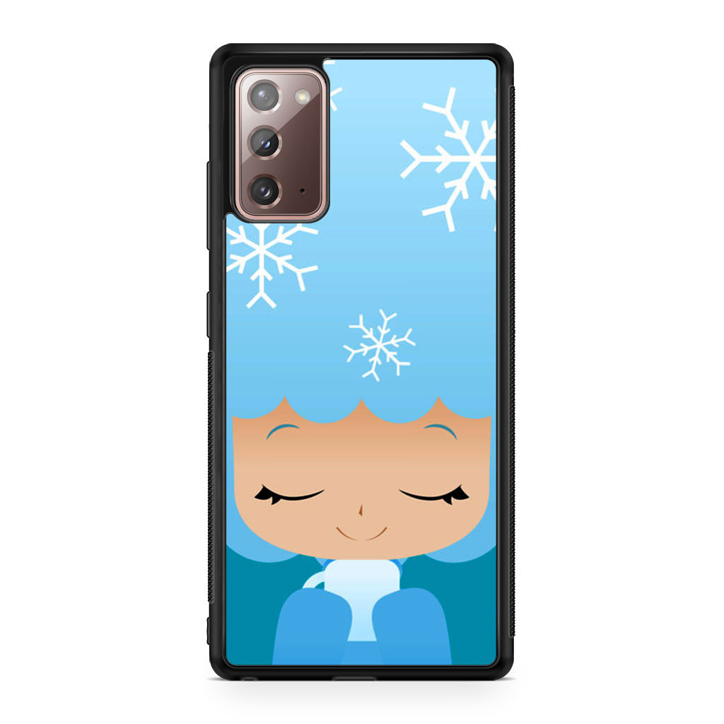 Winter Afro Girl Galaxy Note 20 Case