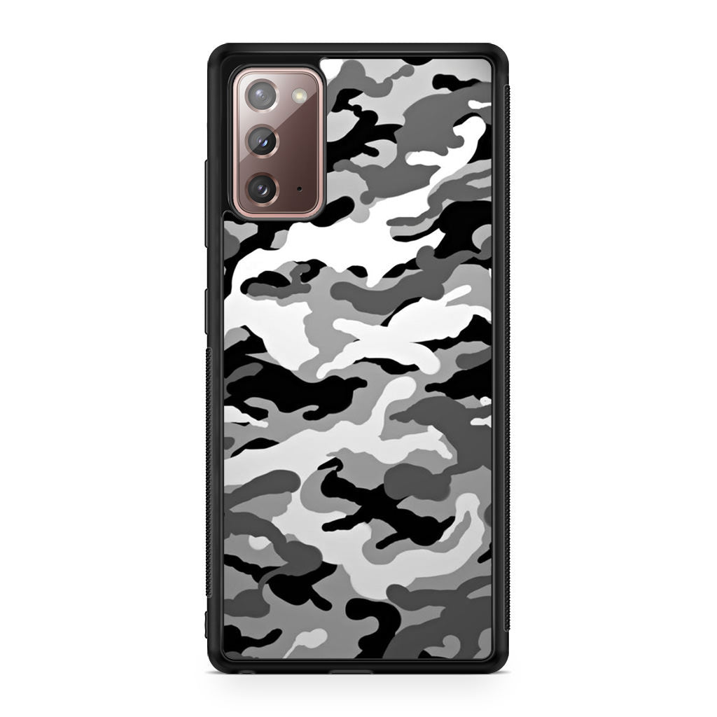 Winter Army Camo Galaxy Note 20 Case