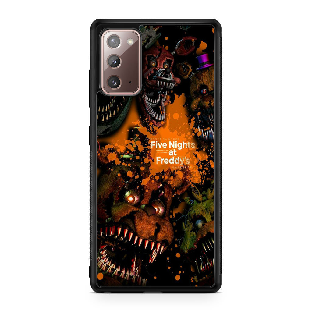 Five Nights at Freddy's Scary Galaxy Note 20 Case