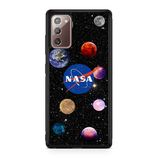 NASA Planets Galaxy Note 20 Case