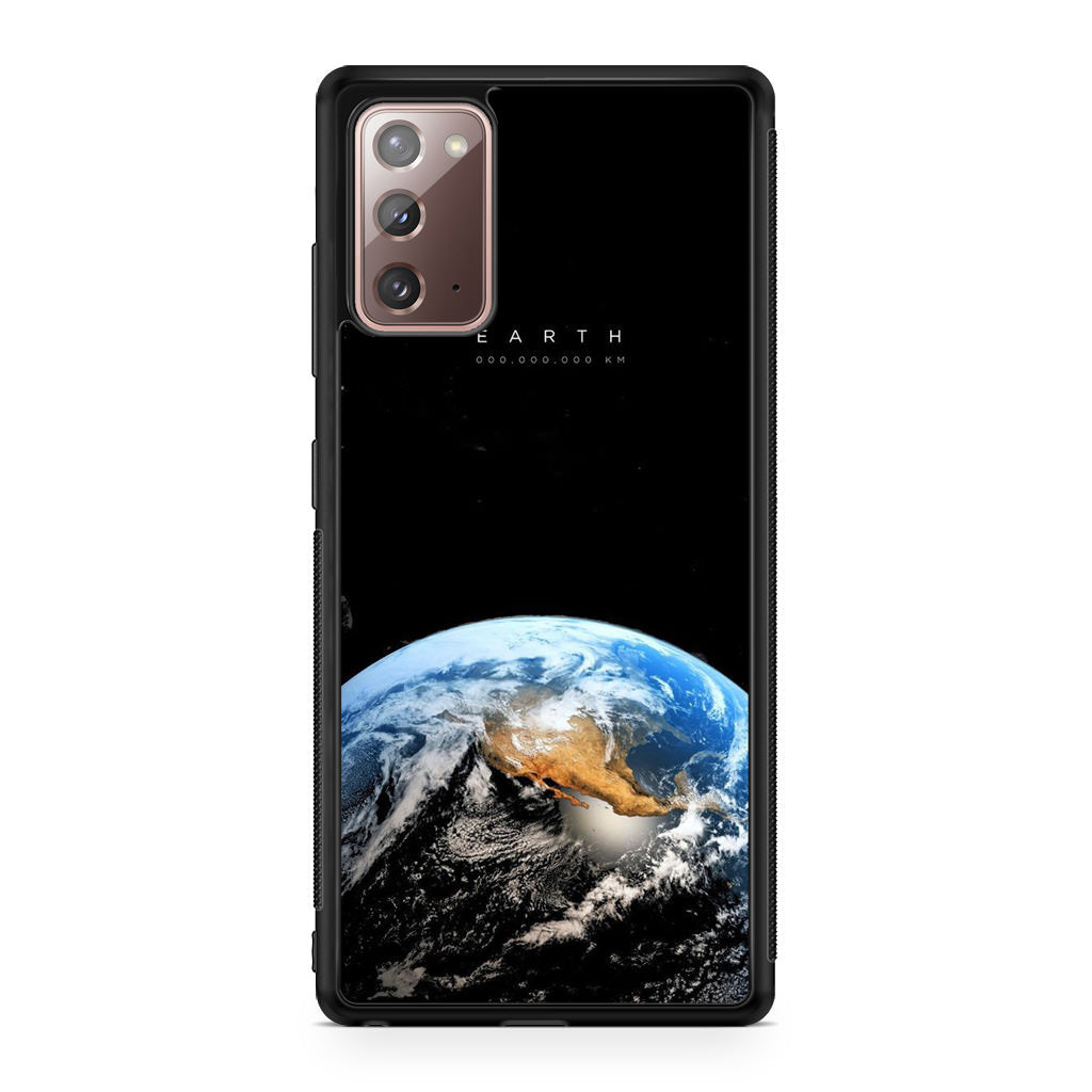 Planet Earth Galaxy Note 20 Case