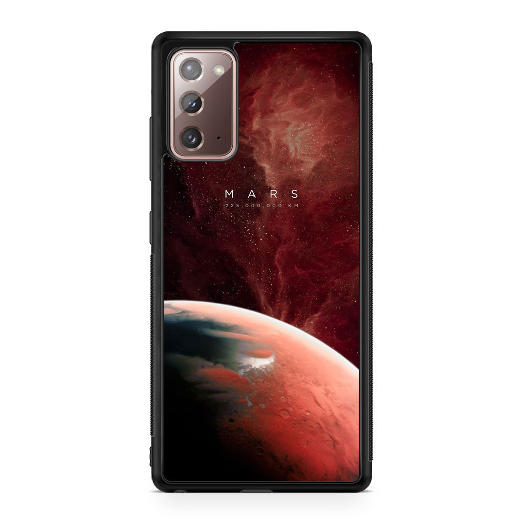 Planet Mars Galaxy Note 20 Case