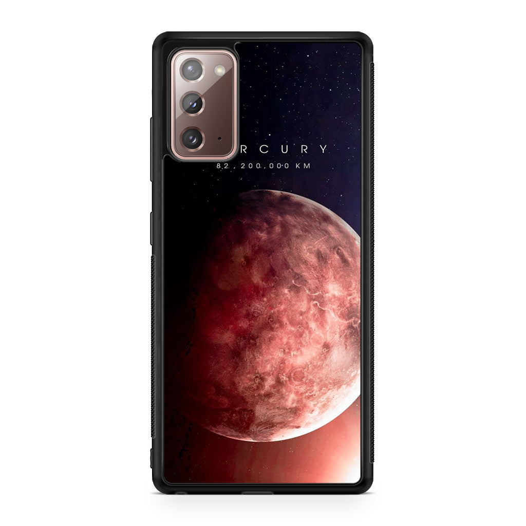 Planet Mercury Galaxy Note 20 Case