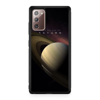 Planet Saturn Galaxy Note 20 Case