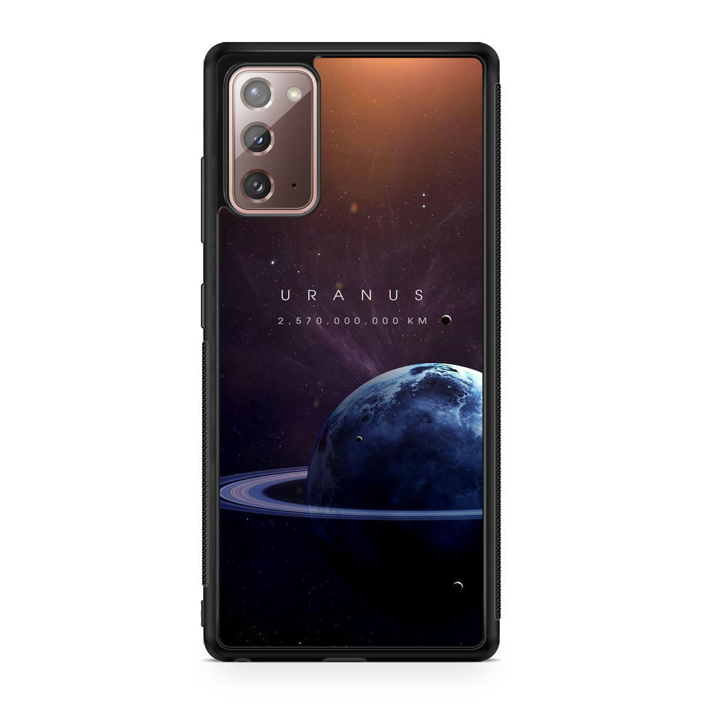 Planet Uranus Galaxy Note 20 Case