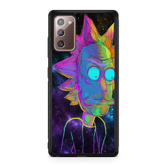 Rick Colorful Crayon Space Galaxy Note 20 Case