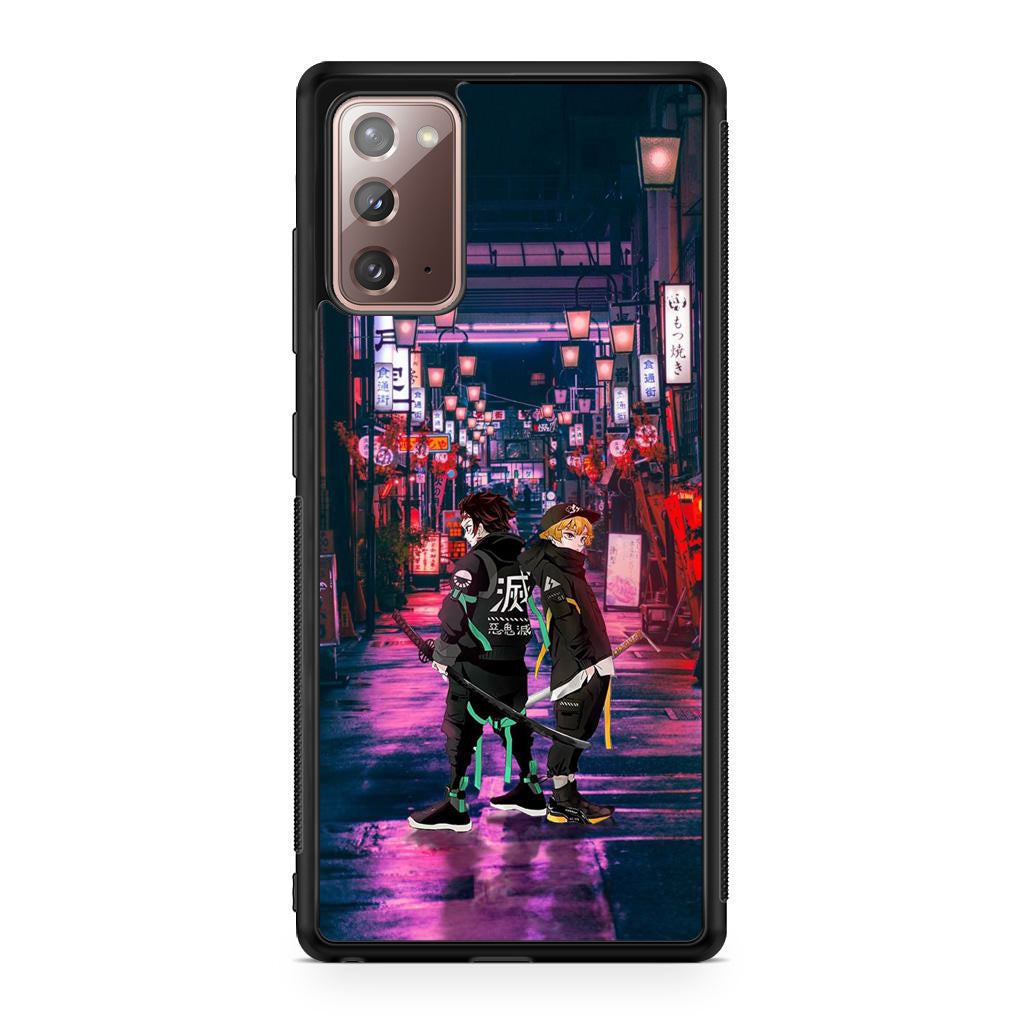 Tanjiro And Zenitsu in Style Galaxy Note 20 Case