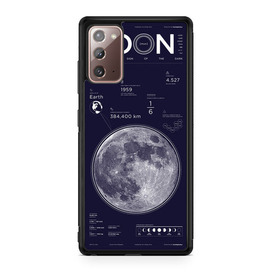 The Moon Galaxy Note 20 Case