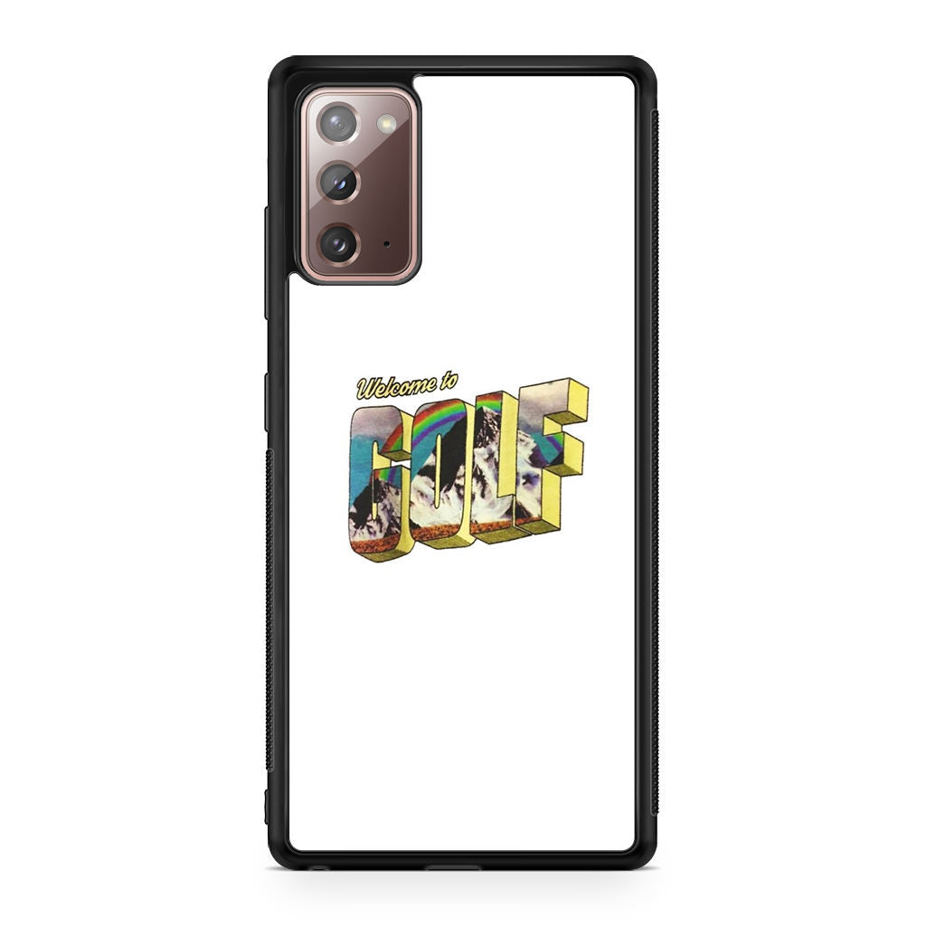 Welcome To GOLF Galaxy Note 20 Case
