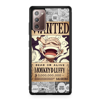 Gear 5 Wanted Poster Galaxy Note 20 Case