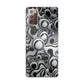Abstract Art Black White Galaxy Note 20 Case