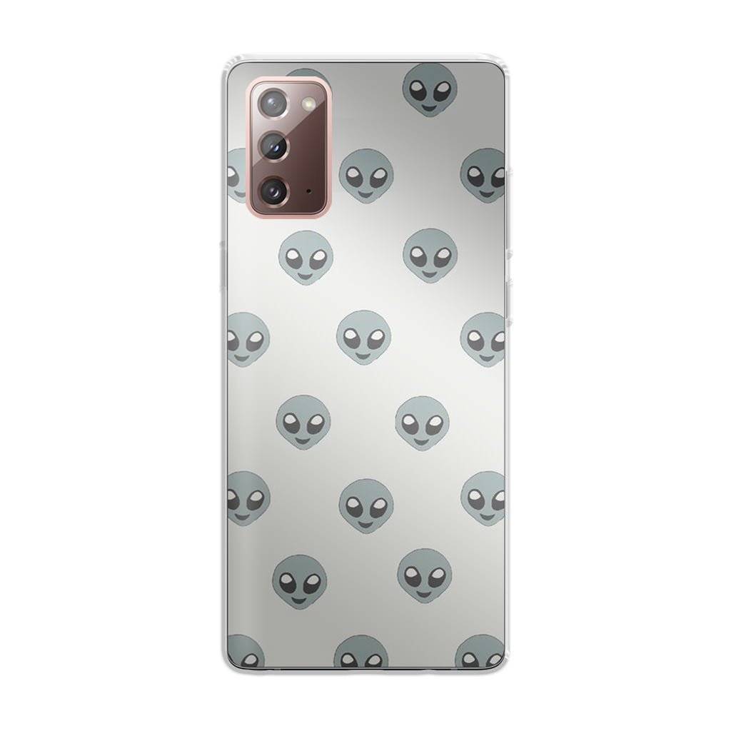 Aliens Pattern Galaxy Note 20 Case