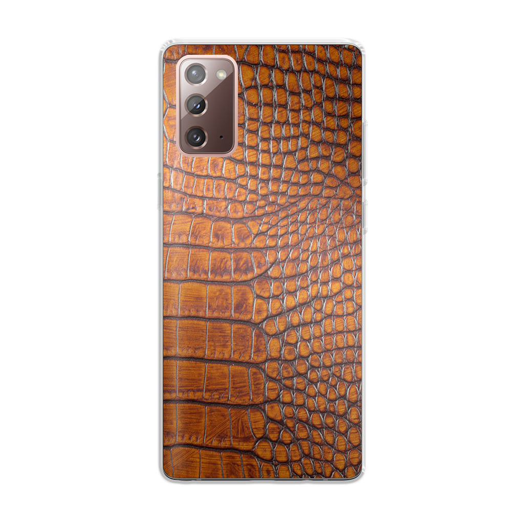 Alligator Skin Galaxy Note 20 Case