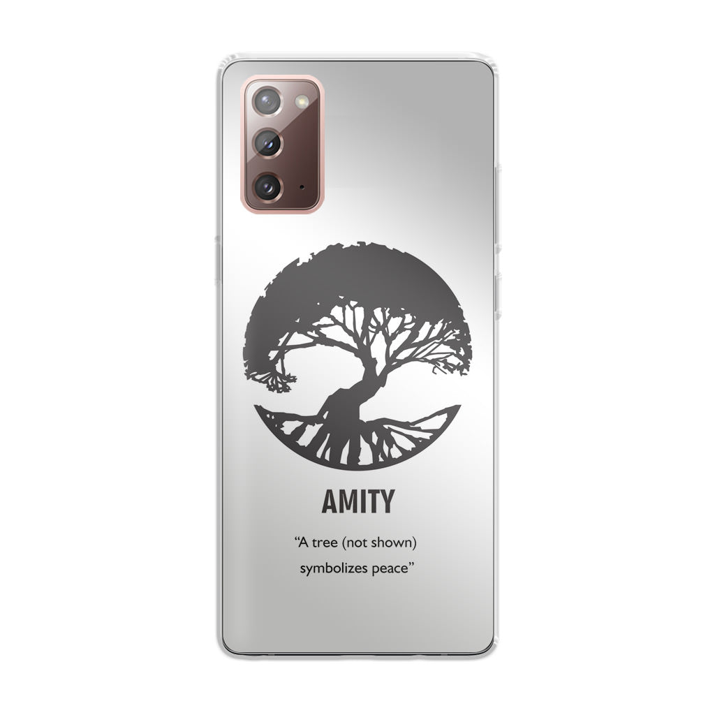 Amity Divergent Faction Galaxy Note 20 Case