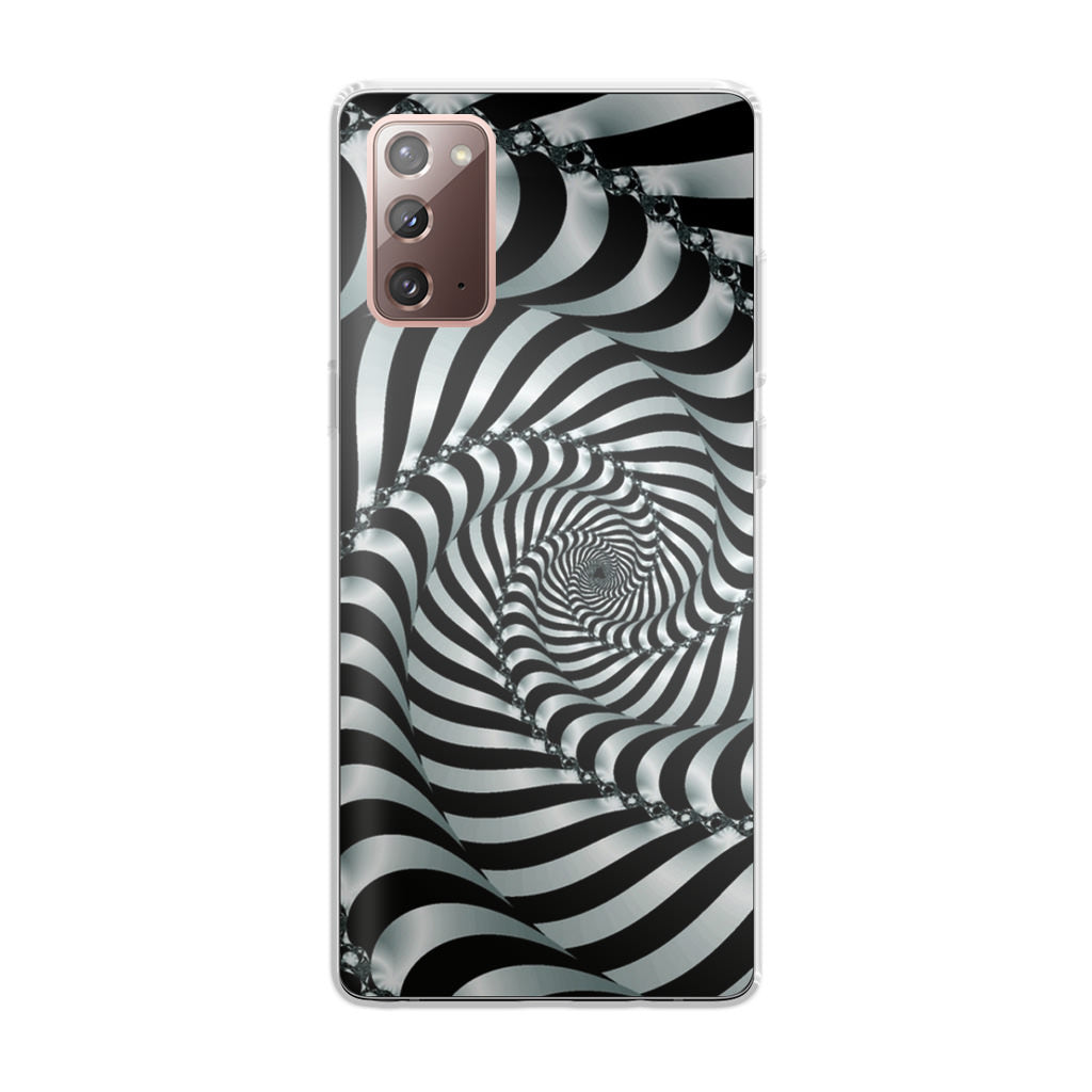 Artistic Spiral 3D Galaxy Note 20 Case