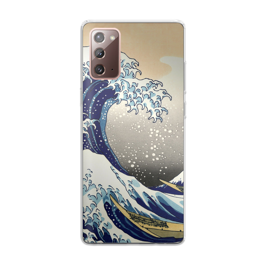 Artistic the Great Wave off Kanagawa Galaxy Note 20 Case