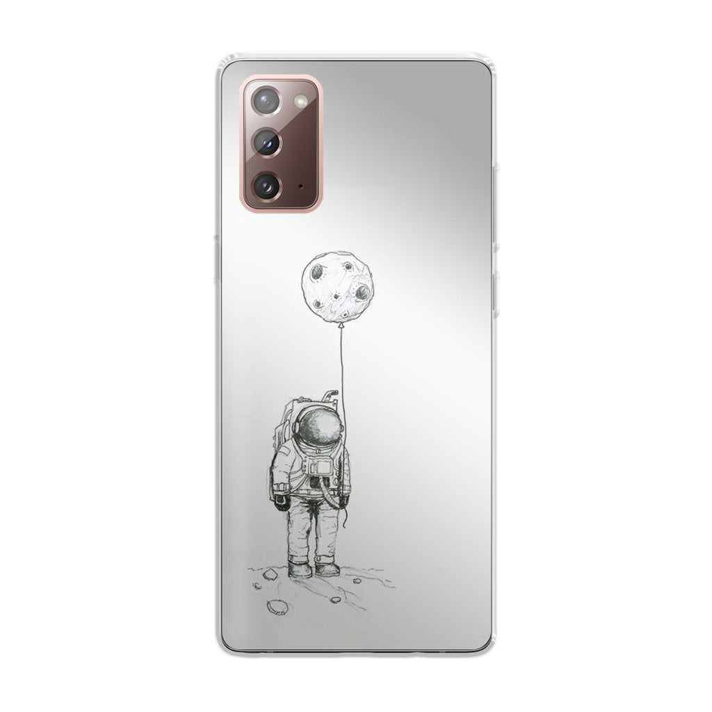 Astronaut Moon Balloon Galaxy Note 20 Case