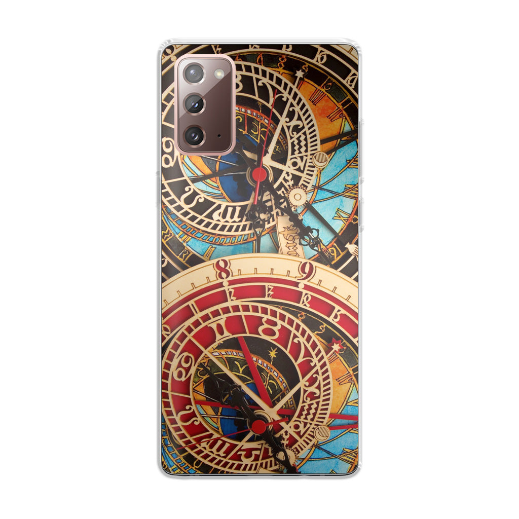 Astronomical Clock Galaxy Note 20 Case