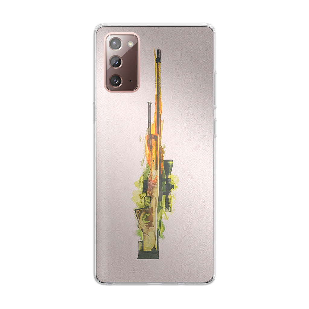 AWP Dragon Lore Galaxy Note 20 Case