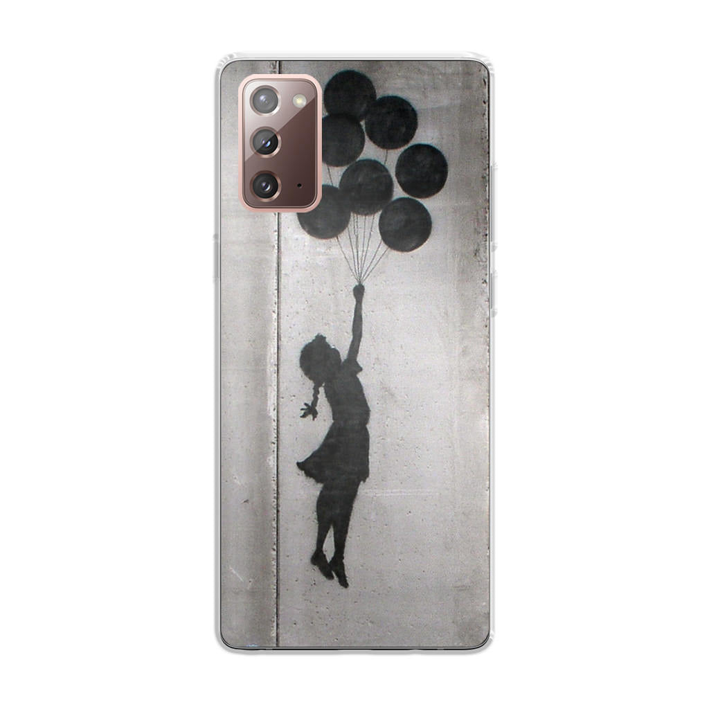 Banksy Girl With Balloons Galaxy Note 20 Case