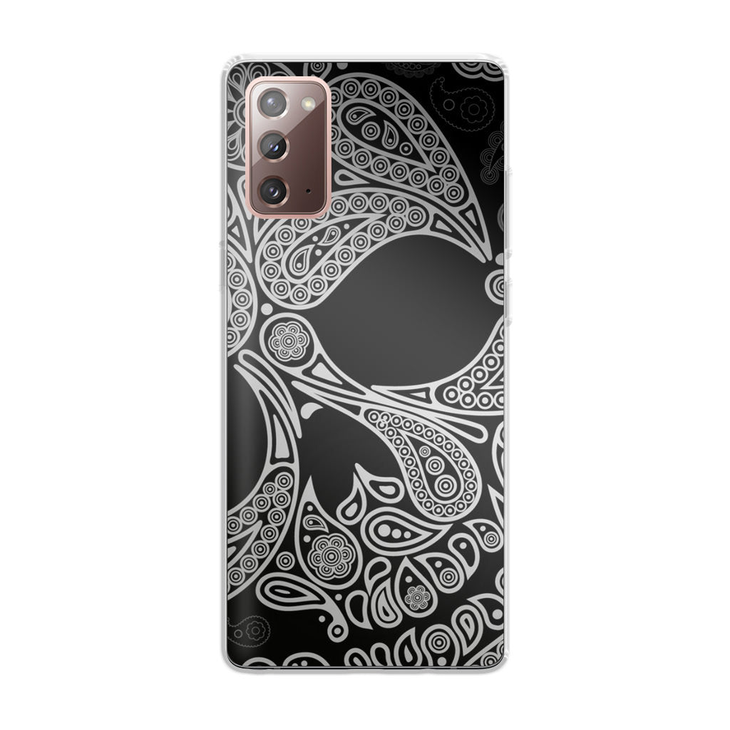 Black Skull Galaxy Note 20 Case