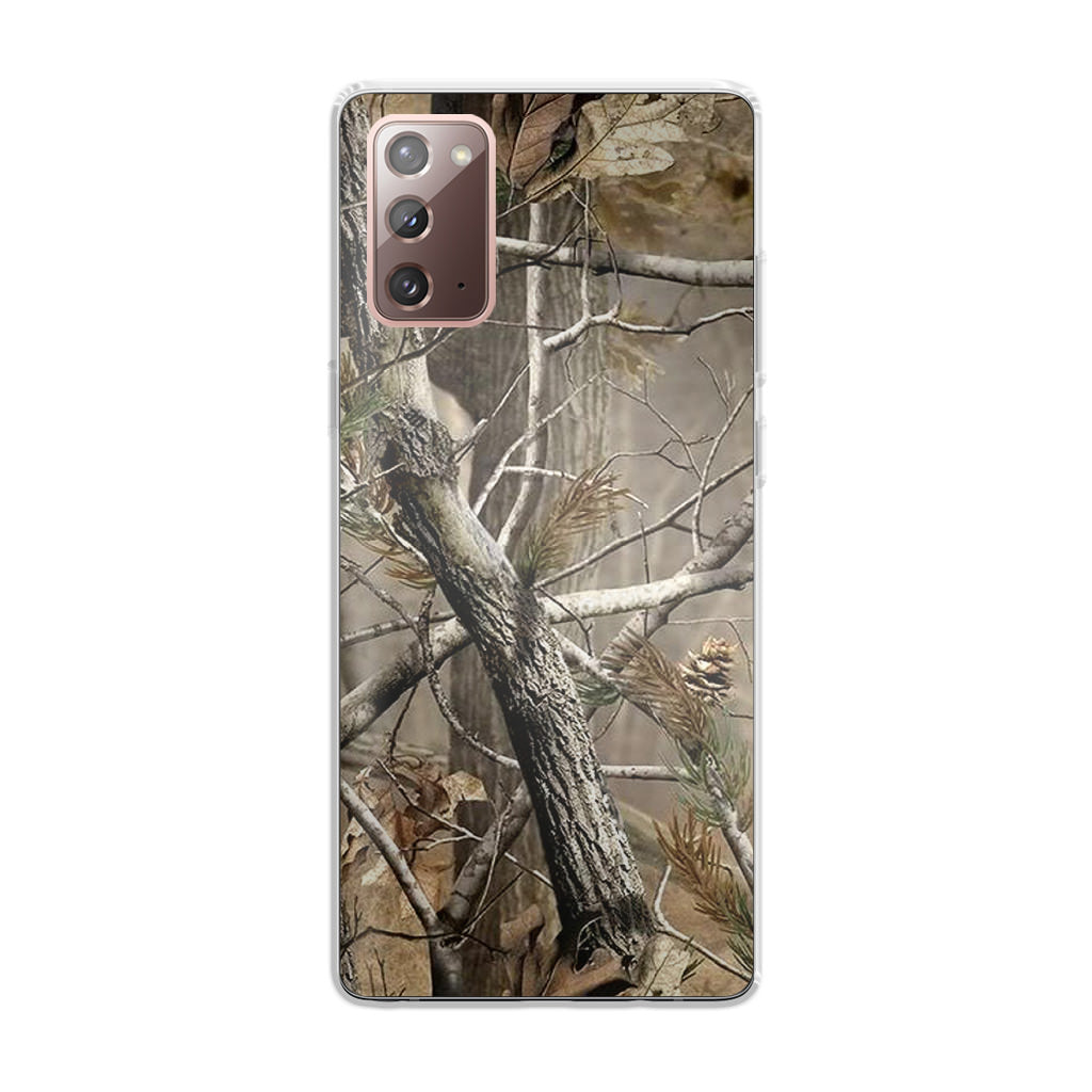 Camoflage Real Tree Galaxy Note 20 Case