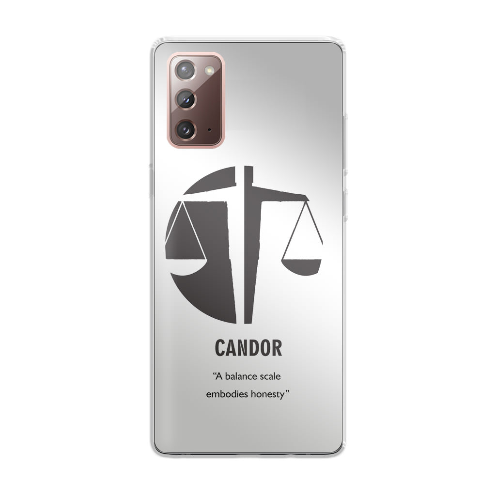 Candor Divergent Faction Galaxy Note 20 Case