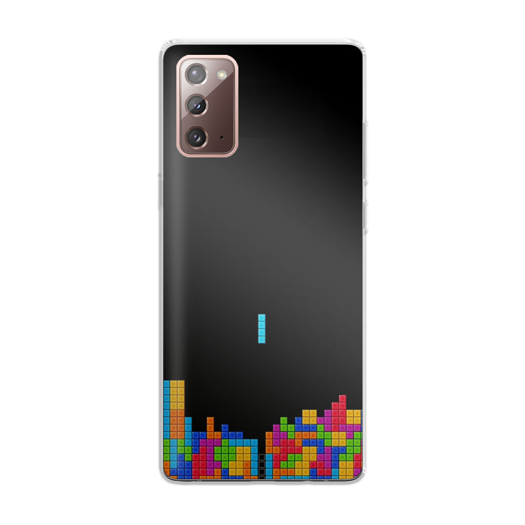 Classic Video Game Tetris Galaxy Note 20 Case